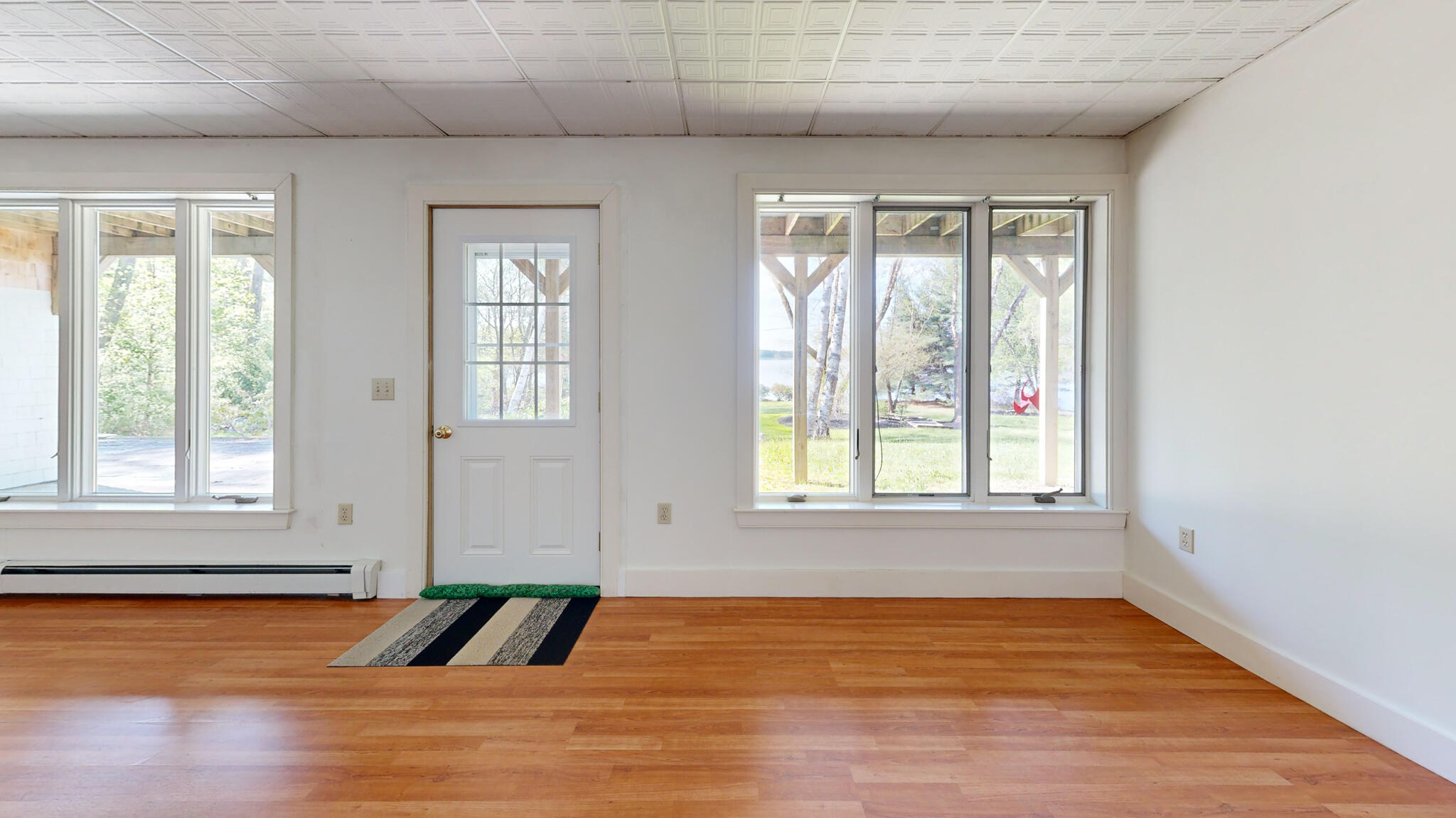 299 Gates Road Jefferson, ME 04348 - Photo 59 of 121 Lower Level Door To Slate Patio