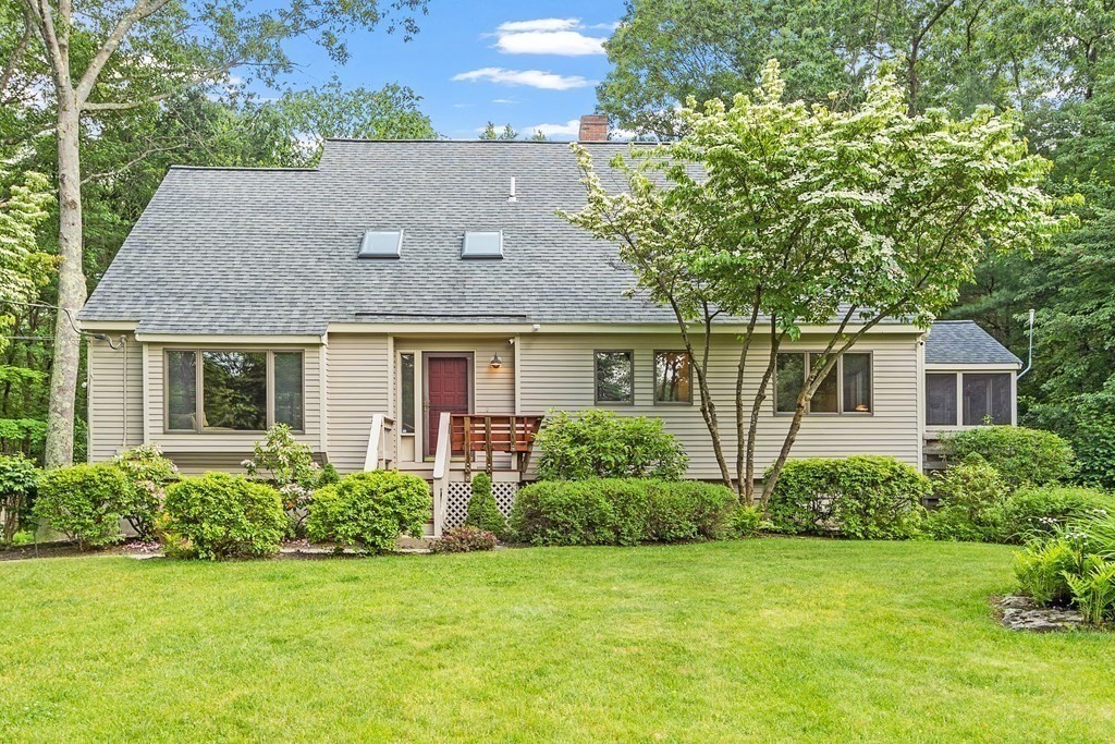 377 Sargent Road Boxborough, MA 01719 - Photo 1 of 42 front view of house with a yard