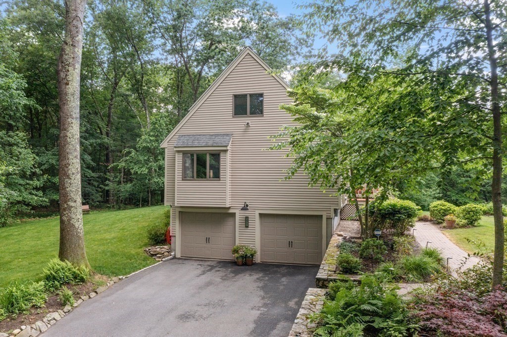 377 Sargent Road Boxborough, MA 01719 - Photo 2 of 42 front view of a house with a yard