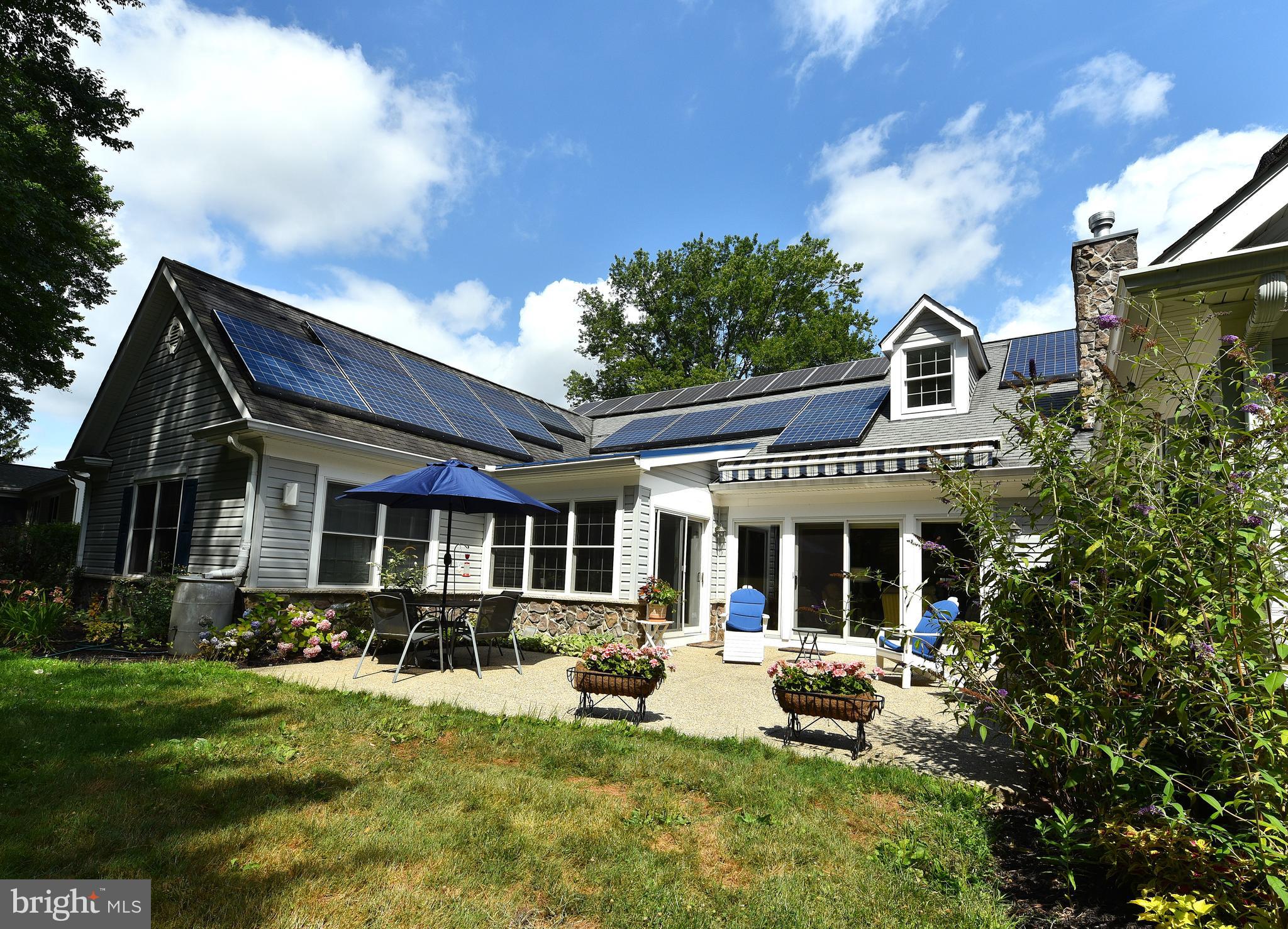 110 Birch Run Road Chestertown, MD 21620 - Photo 24 of 29 Patio w. view of solar panels on roof
