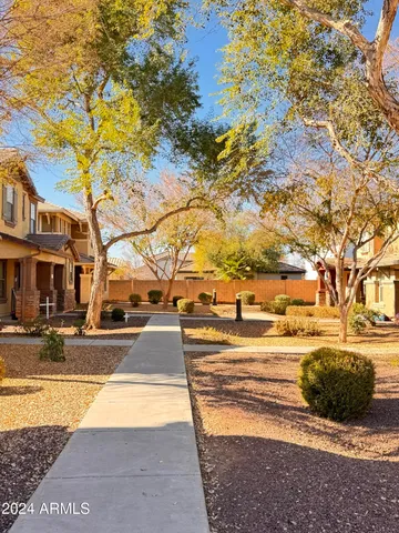 a view of a street with houses