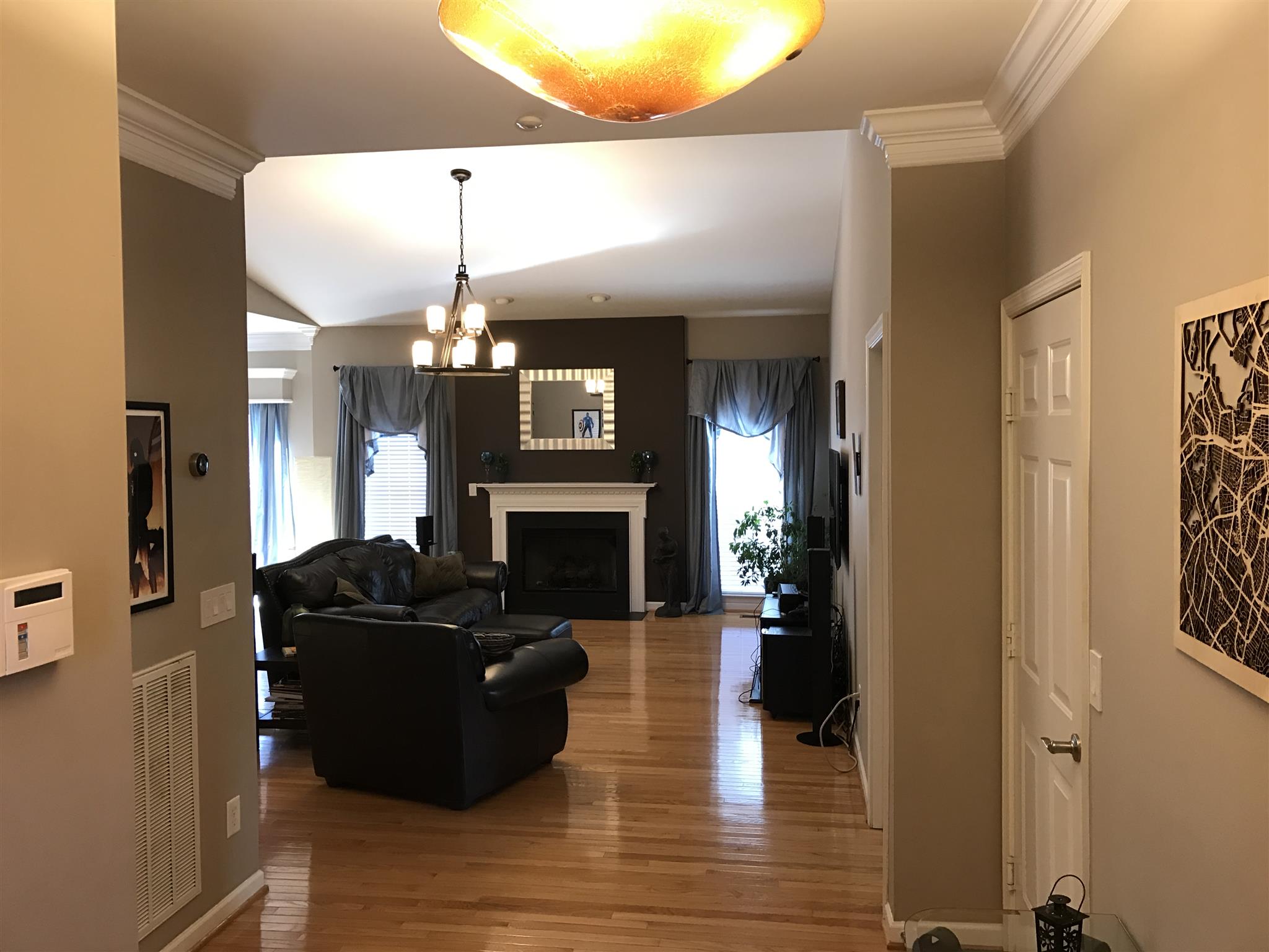 1493 Timber Ridge Circle Nashville, TN 37211 - Photo 2 of 18 Entry opens to large open living area.