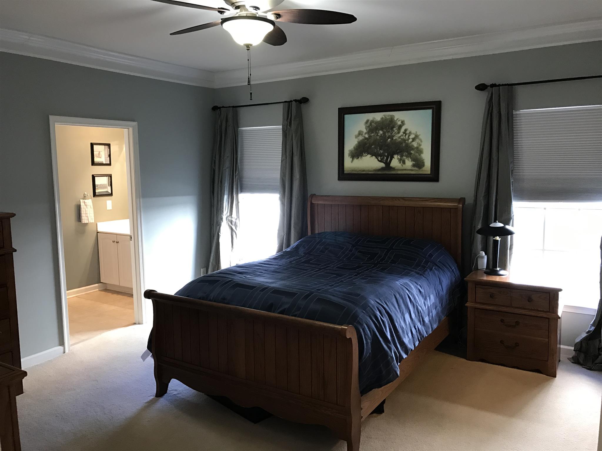 1493 Timber Ridge Circle Nashville, TN 37211 - Photo 10 of 18 Large Master Suite with Ensuite Master Bath and Walk In Closet.
