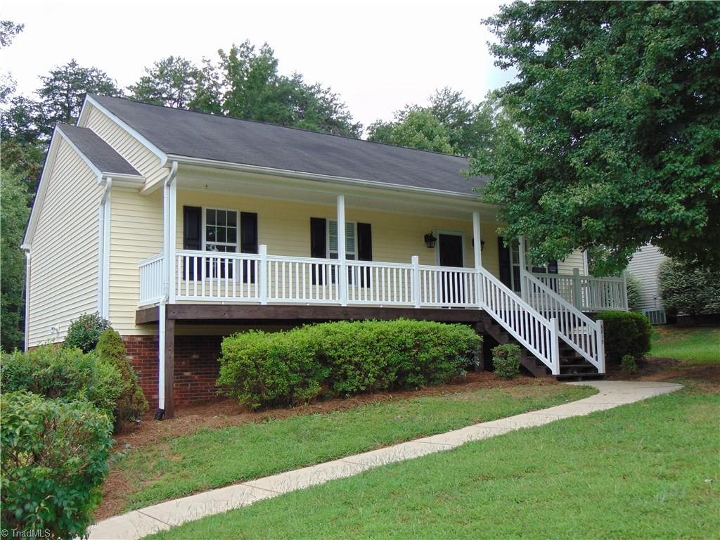 6819 Rangecrest Road Belews Creek, NC 27009 - Photo 1 of 30 Welcome Home!! Look at this rocking chair porch, just waiting for your chairs!!