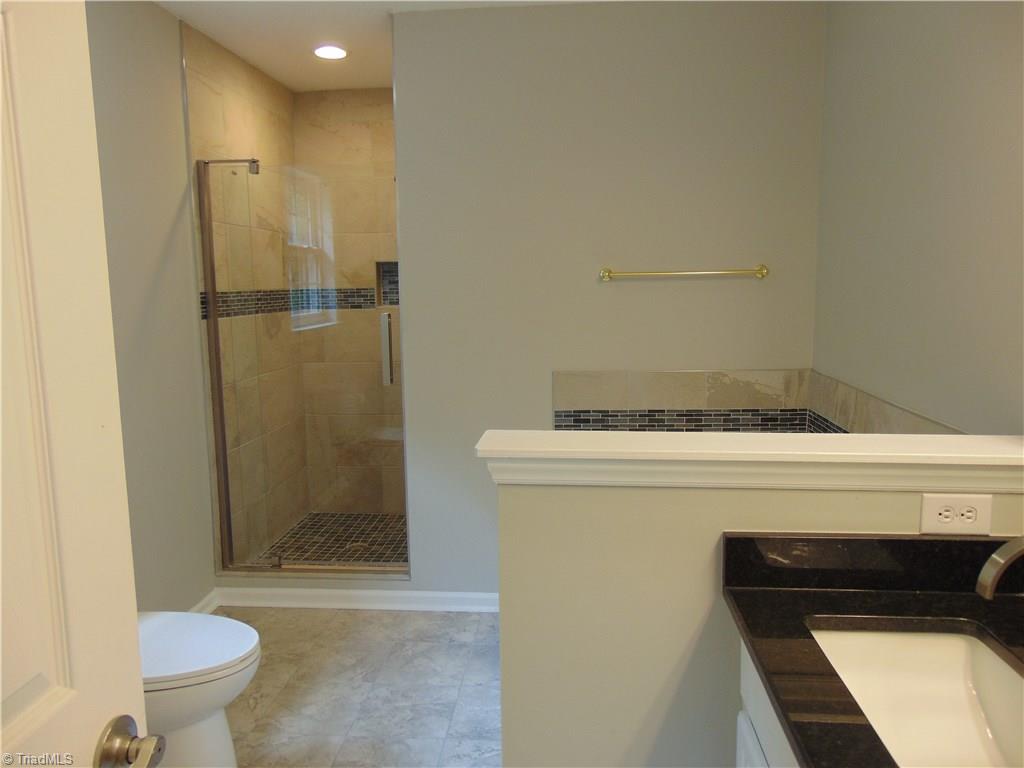 6819 Rangecrest Road Belews Creek, NC 27009 - Photo 9 of 30 Another view of master bath shows plenty of space for 1 or 2 to share!