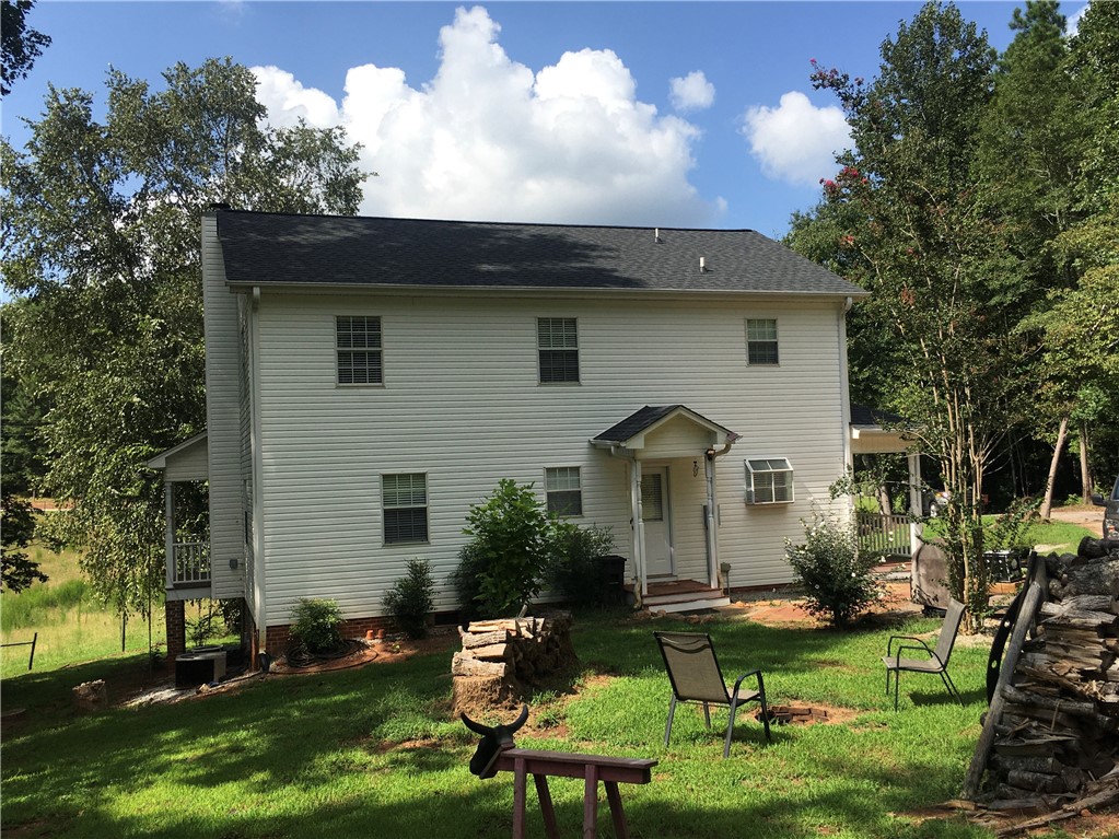 599 Mile Creek Road Pickens, SC 29671 - Photo 23 of 25 Backyard and back of house