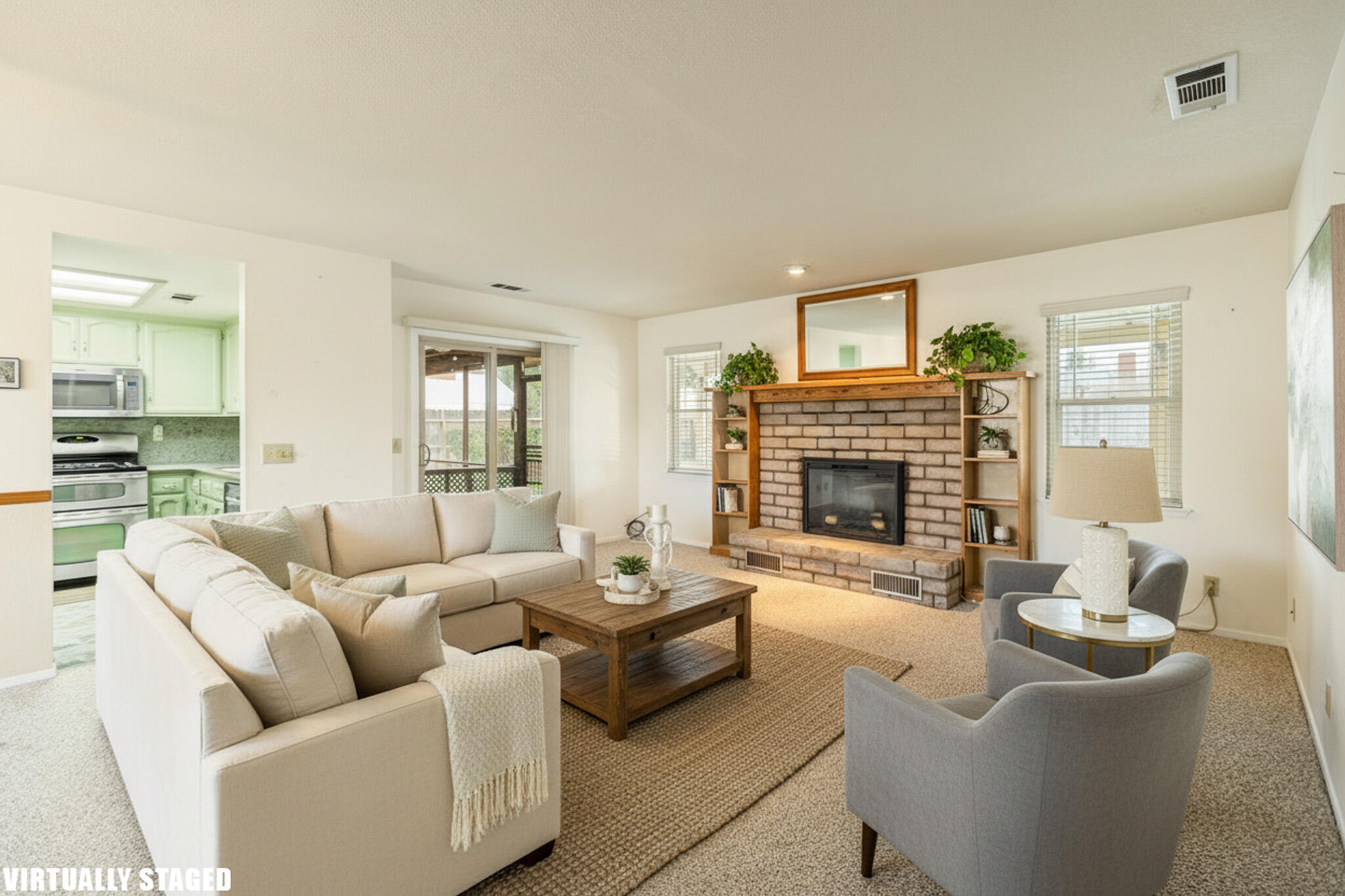 812 Woods Place Exeter, CA 93221 - Photo 7 of 47 9 Living Room - Virtually Staged-Edit