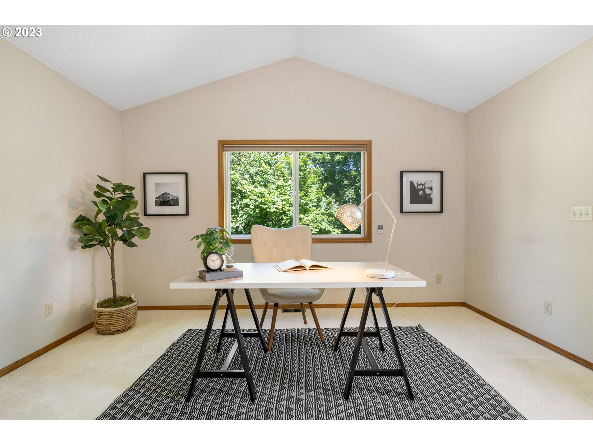 9062 Southwest Hill Street Portland, OR 97223 - Photo 19 of 48 a view of a dining room with furniture and window