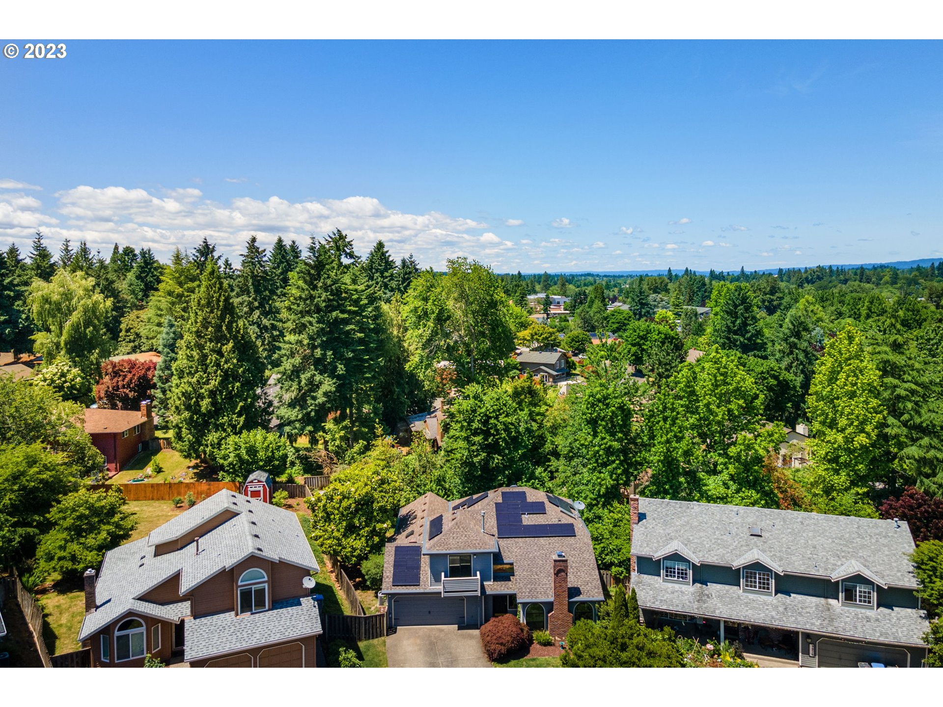 9062 Southwest Hill Street Portland, OR 97223 - Photo 2 of 48 an aerial view of multiple house