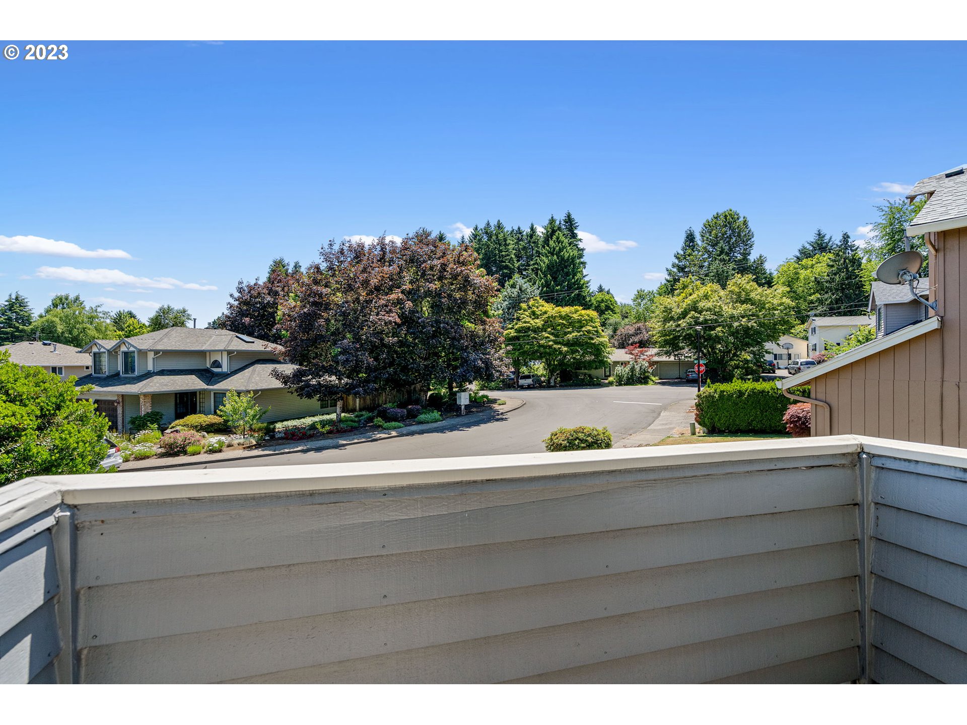 9062 Southwest Hill Street Portland, OR 97223 - Photo 30 of 48 a view of a yard with potted plants