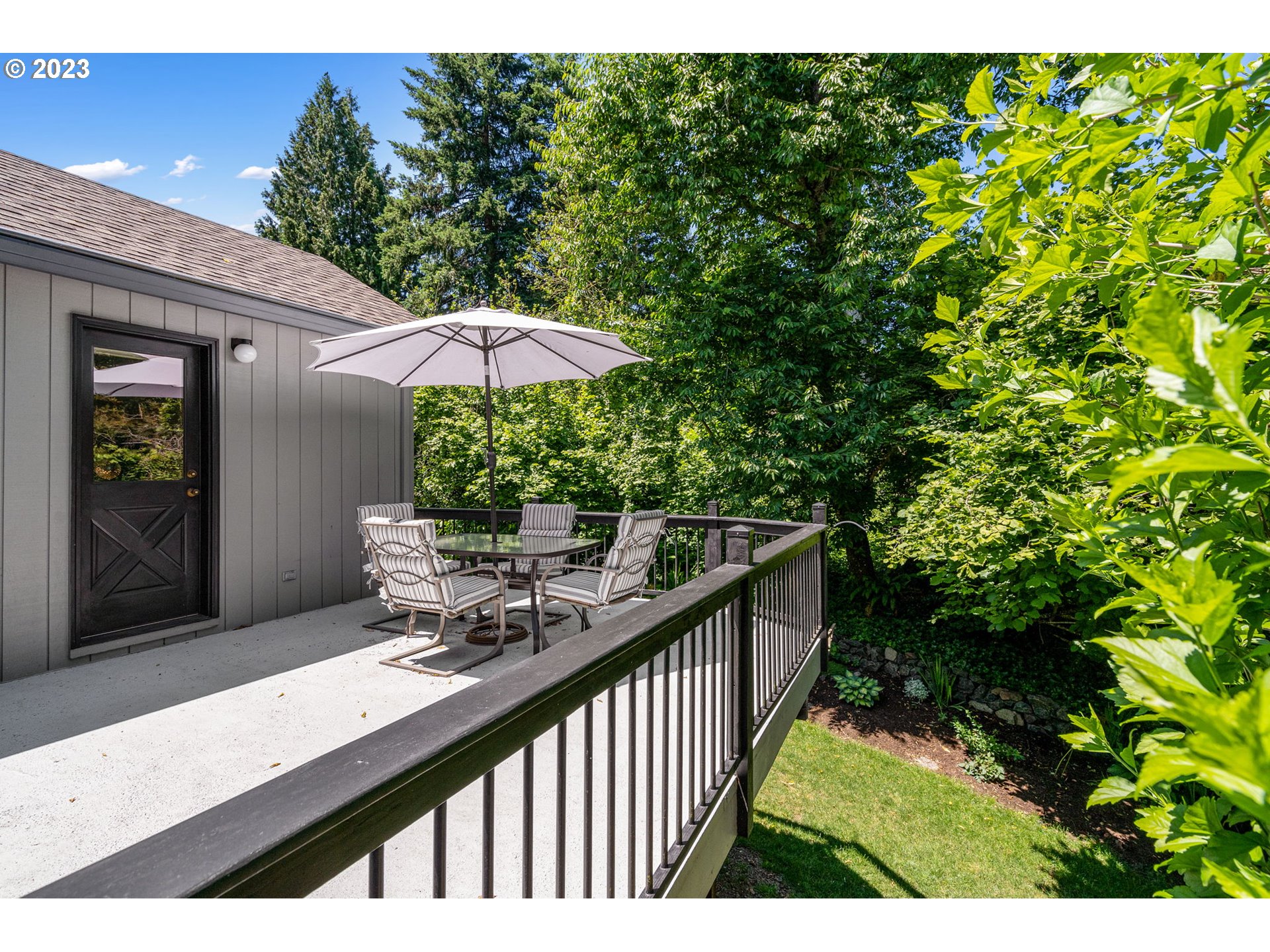9062 Southwest Hill Street Portland, OR 97223 - Photo 39 of 48 a view of balcony and patio