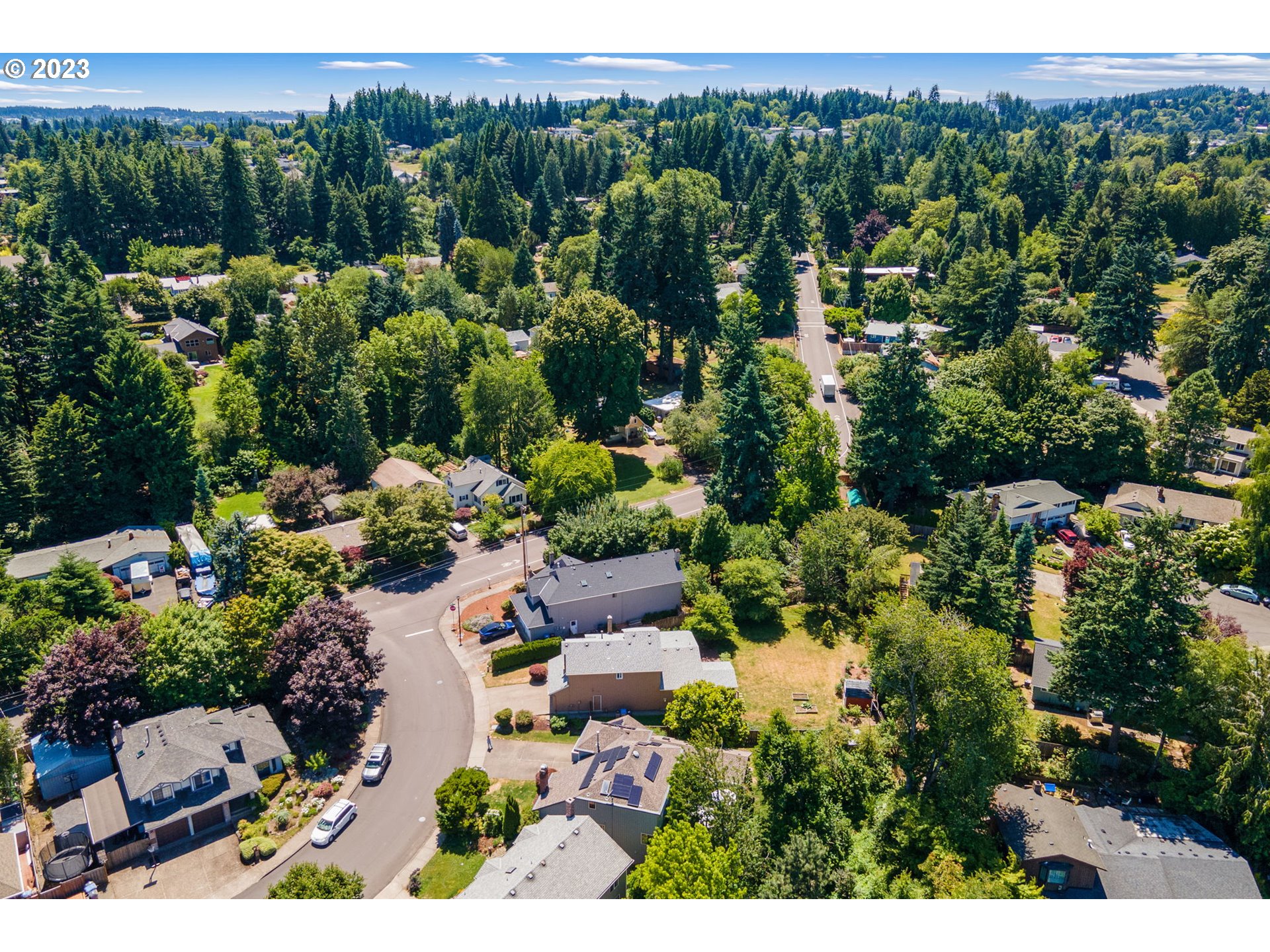 9062 Southwest Hill Street Portland, OR 97223 - Photo 47 of 48 a view of a and covered mountains