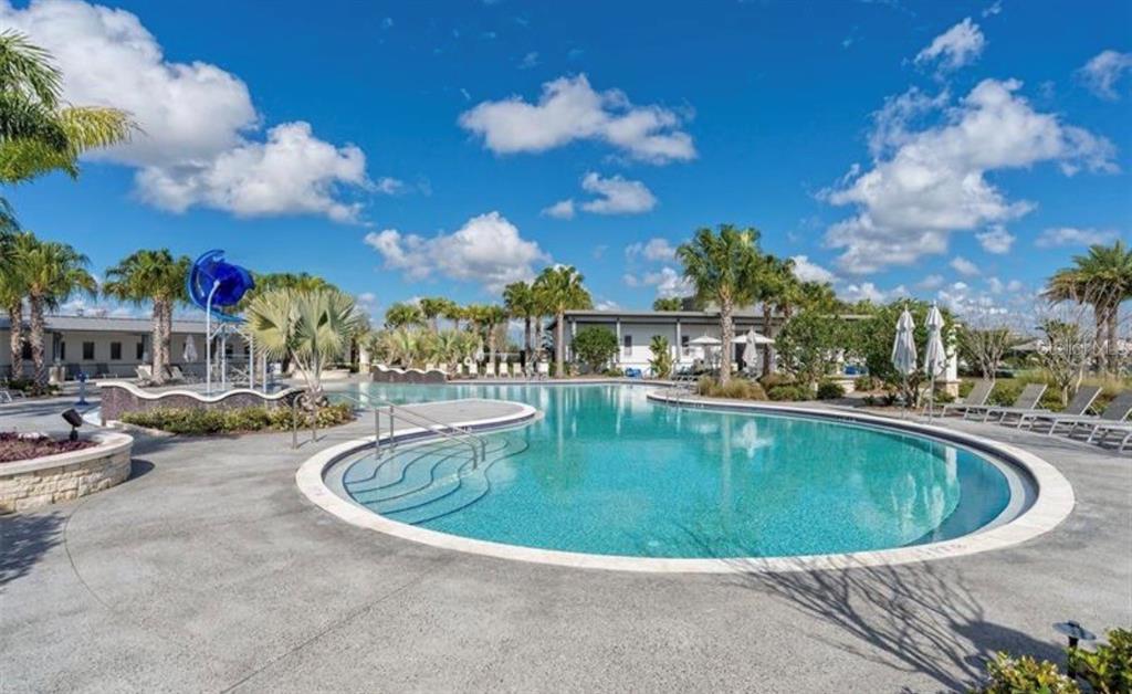 6824 Bridgman Street Orlando, FL 32827 - Photo 15 of 19 a view of a swimming pool with outdoor seating