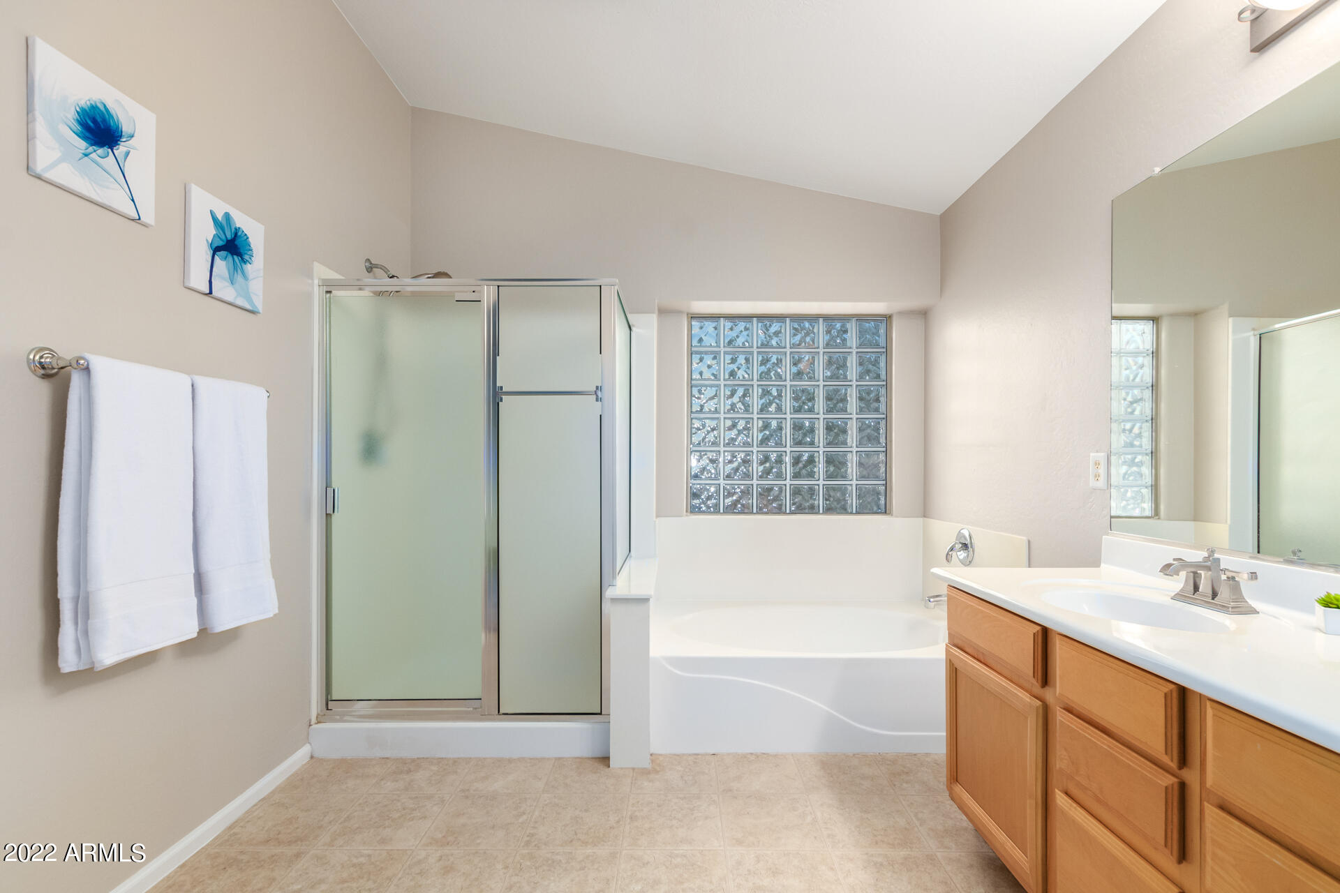 9123 West Heber Road Tolleson, AZ 85353 - Photo 17 of 41 a bathroom with a bathtub and a sink