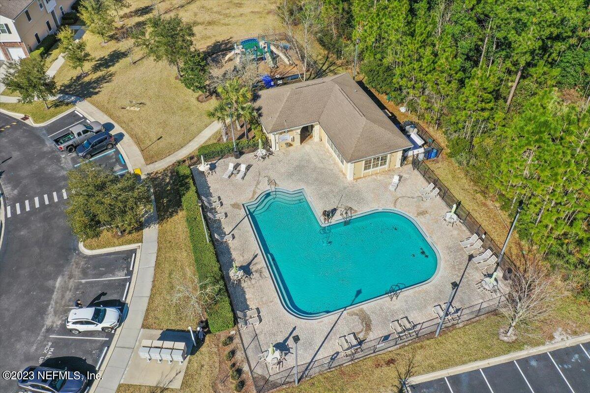 605 Golden Lake Loop St. Augustine, FL 32084 - Photo 20 of 20 an aerial view of a house with a swimming pool