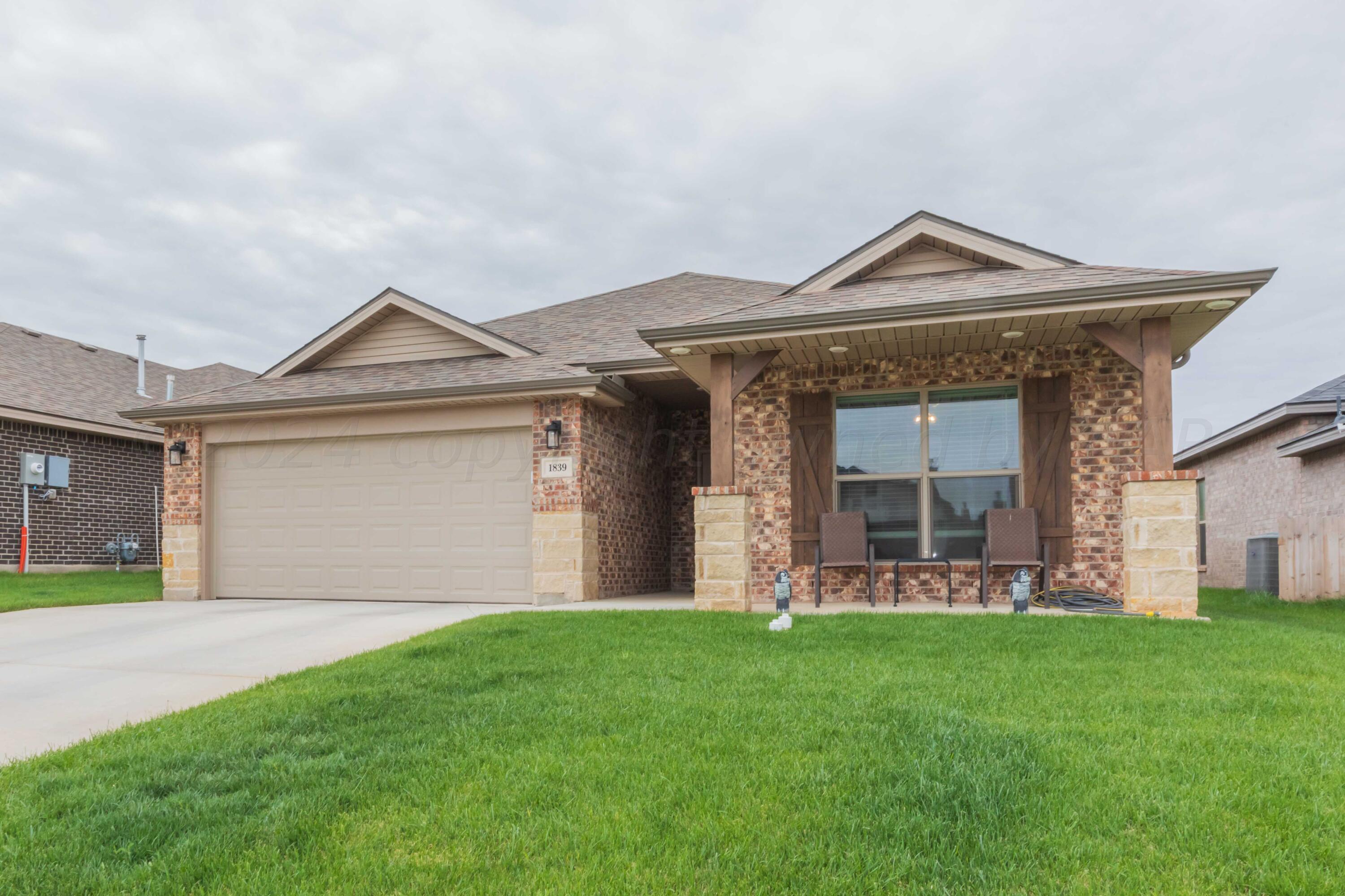 1839 Montaluse Road Amarillo, TX 79118 - Photo 3 of 35 FRONT VIEW 3