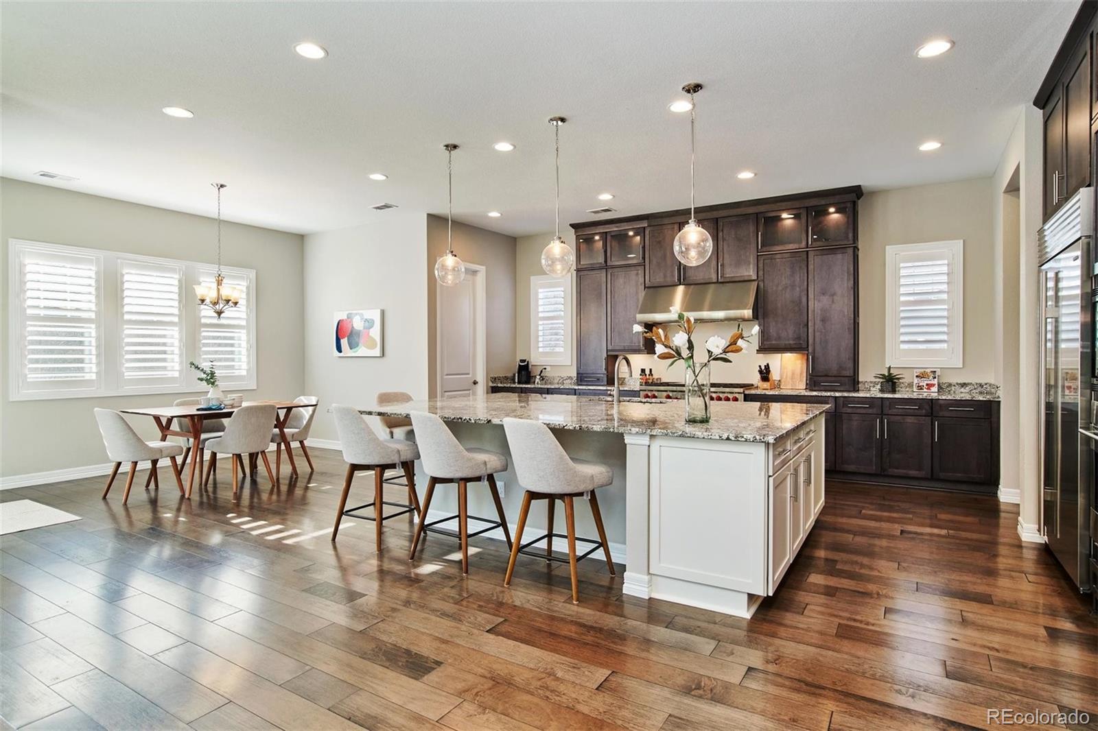 4907 Hogback Ridge Road Morrison, CO 80465 - Photo 10 of 40 a kitchen with lots of counter top space