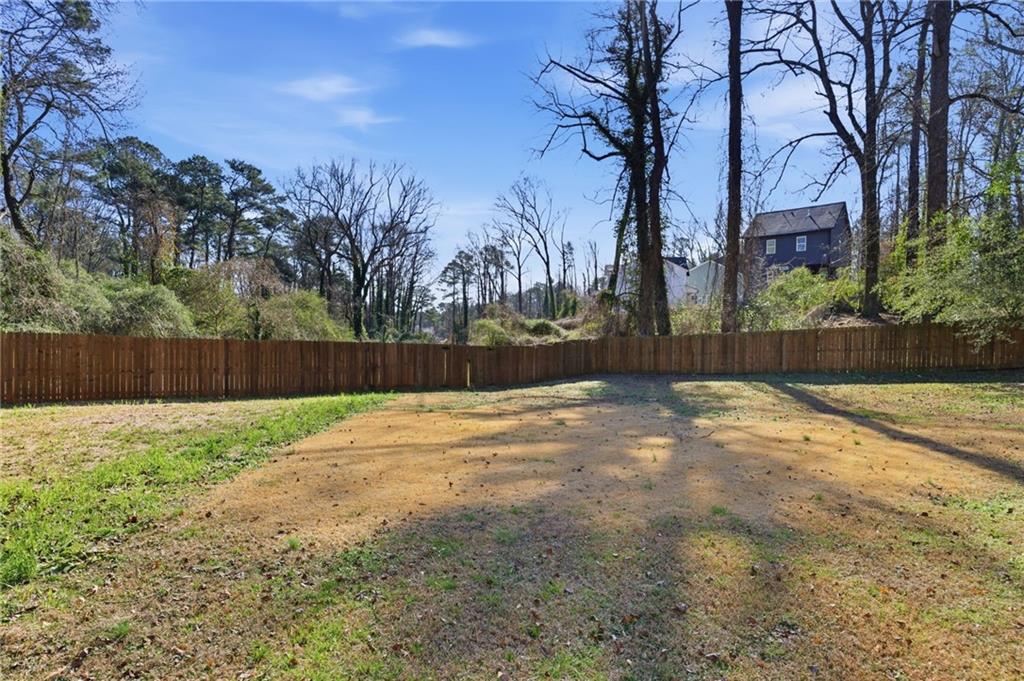1532 Alverado Way Decatur, GA 30032 - Photo 39 of 41 a view of backyard with green space