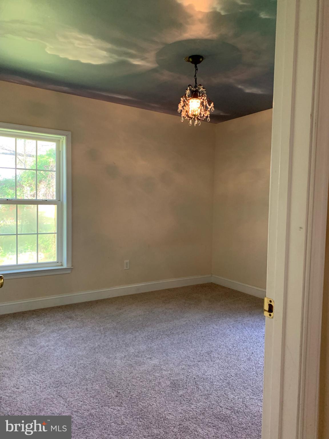 3457 Leipsic Road Dover, DE 19901 - Photo 14 of 18 Bedroom Three with custom painted ceiling