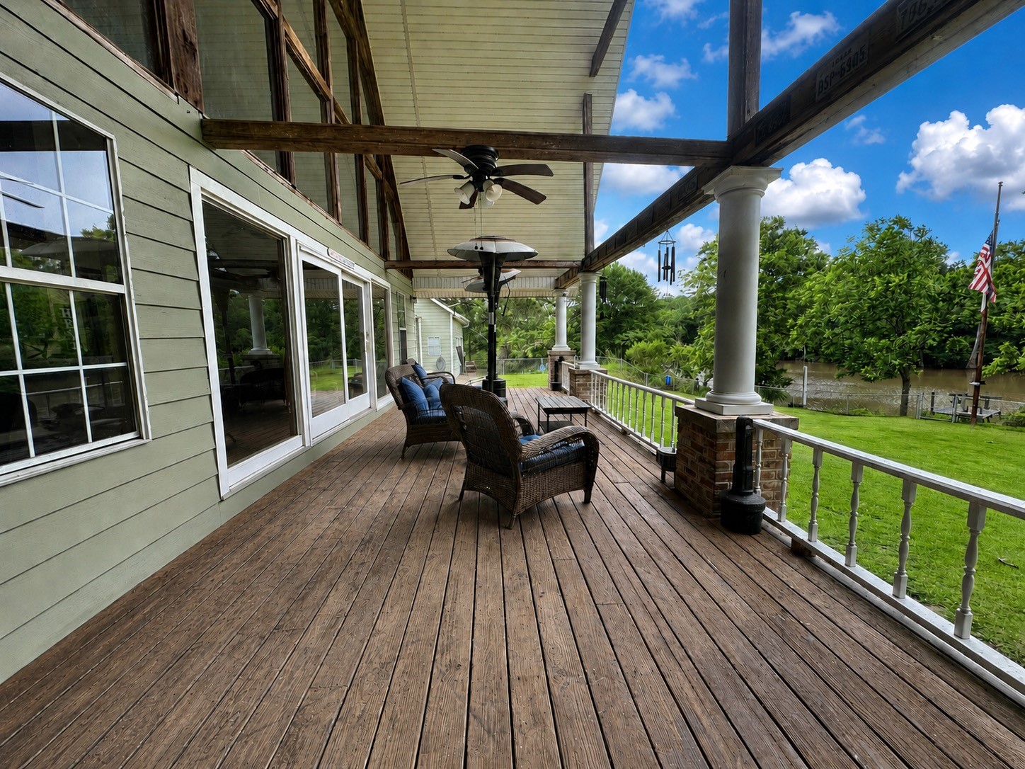 9012 Cooks Lake Road Lumberton, TX 77657 - Photo 30 of 36 a view of a patio with wooden floor