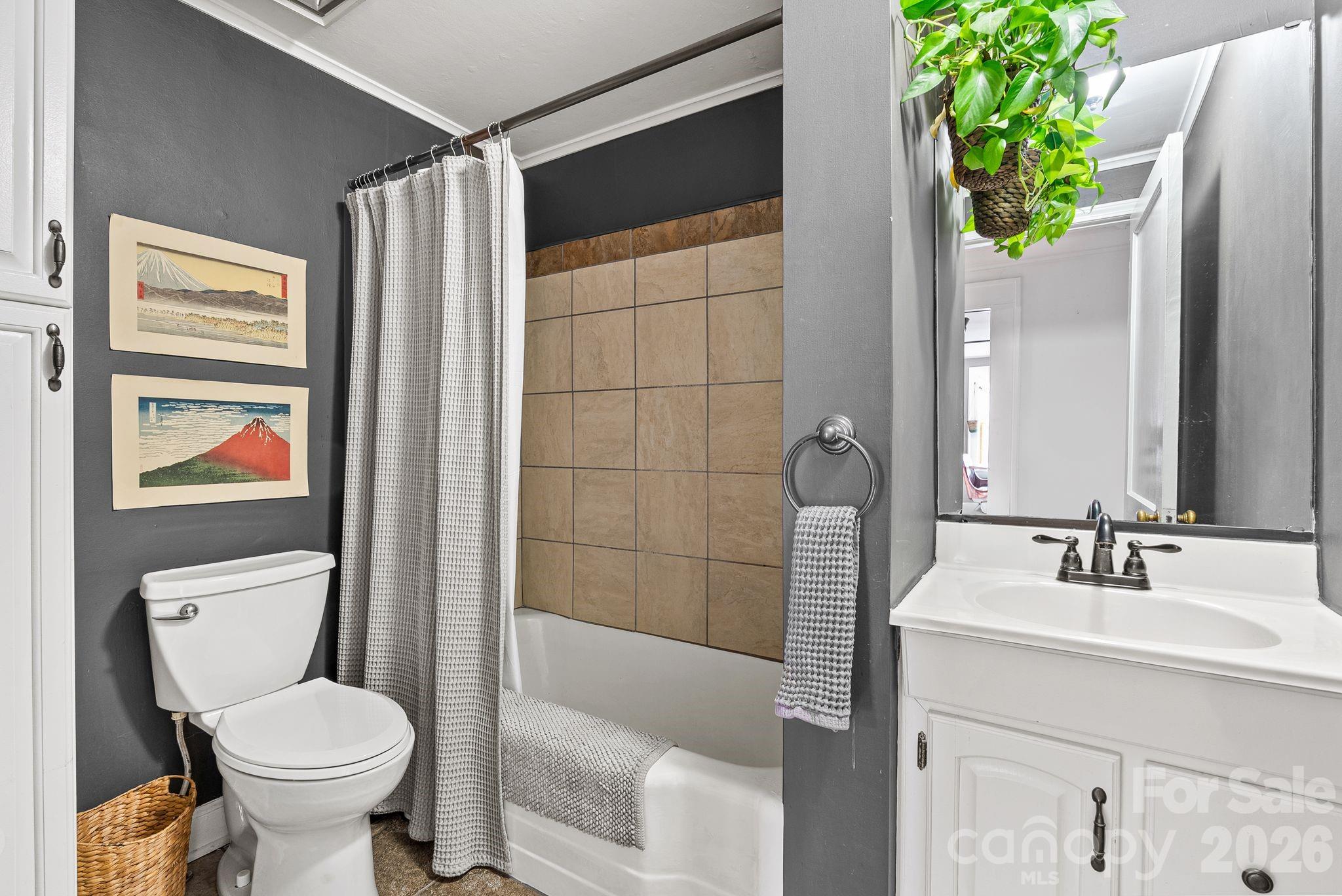 271 Pisgah View Road Asheville, NC 28806 - Photo 20 of 40 a bathroom with a toilet sink and shower
