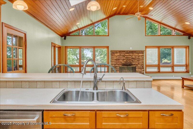 1777 Highway 2002 Nicholson, PA 18446 - Photo 13 of 52 a view of a kitchen with a large window