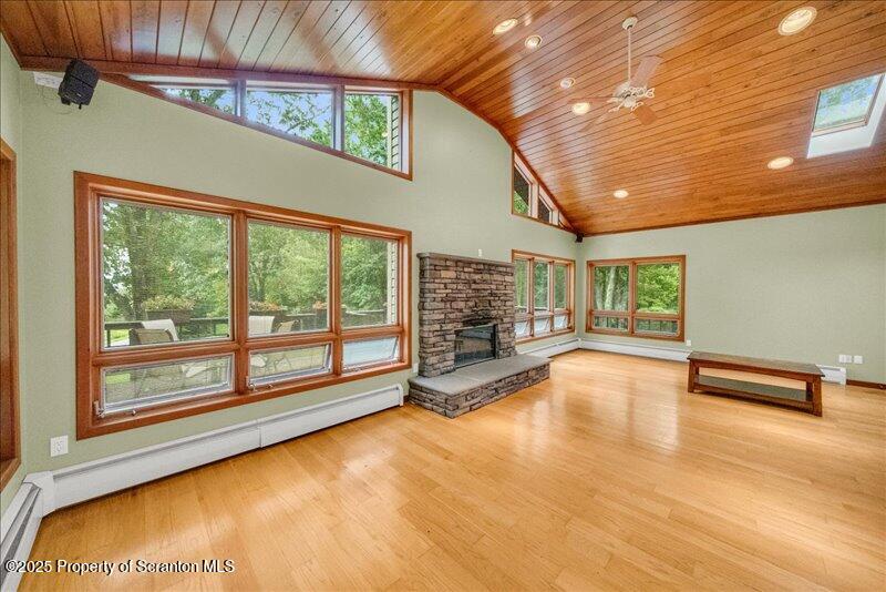 1777 Highway 2002 Nicholson, PA 18446 - Photo 10 of 52 a view of an empty room with furniture and a fireplace