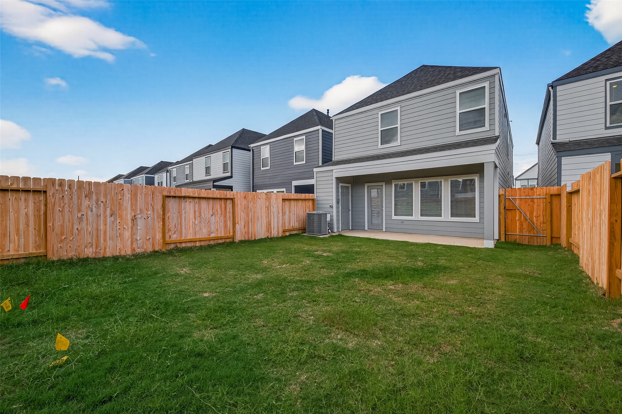 2826 Lisburn Ter Lane Houston, TX 77051 - Photo 18 of 18 a view of a house with backyard and garden
