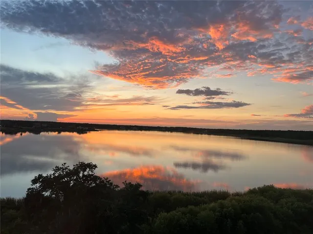 a view of city and lake