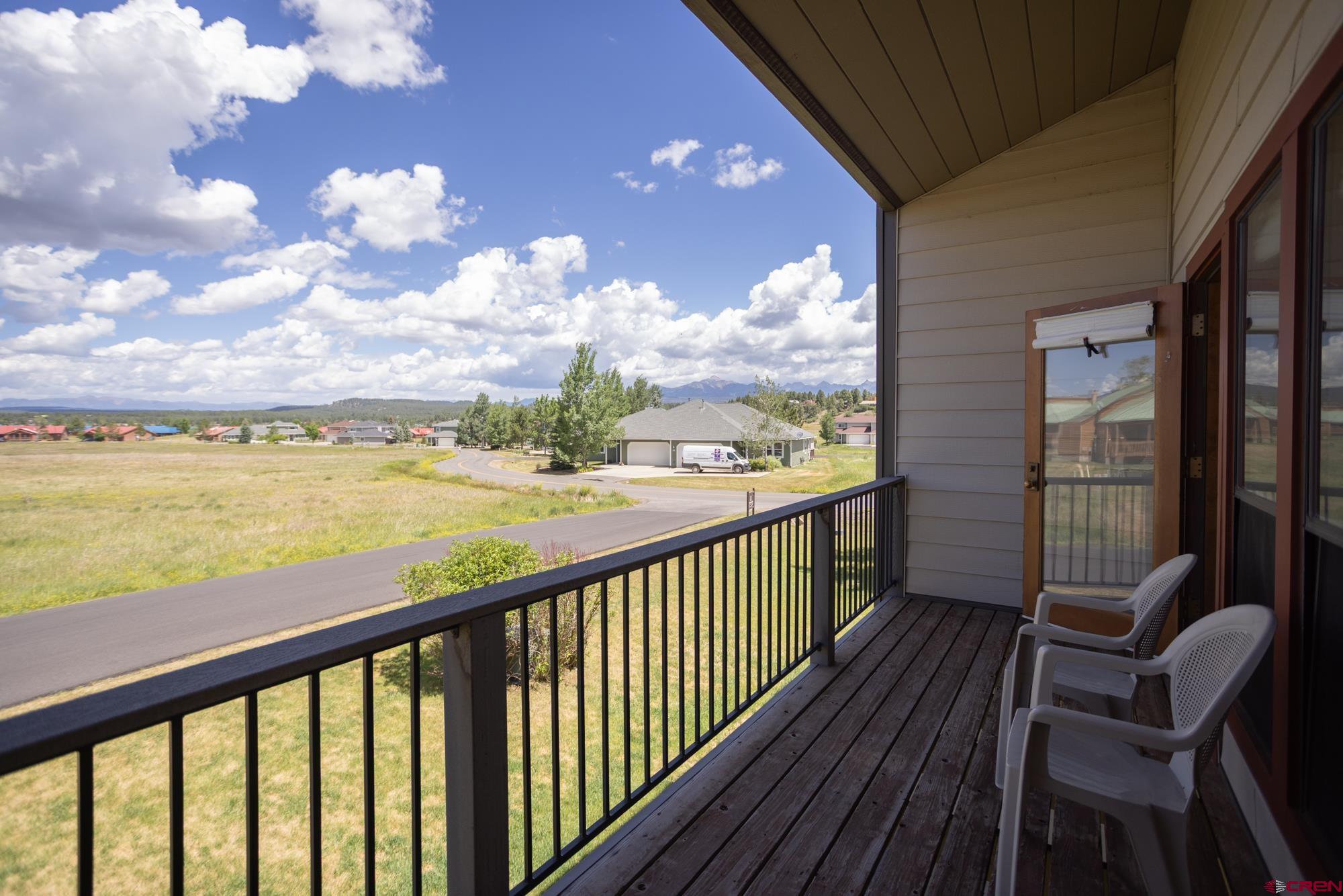164 Valley View Drive, Unit 3218 Pagosa Springs, CO 81147 - Photo 27 of 39 a view of city from balcony
