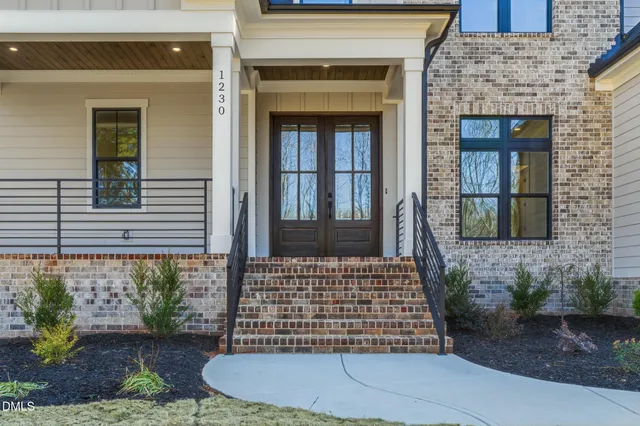 a view of swimming pool with an outdoor space and seating area