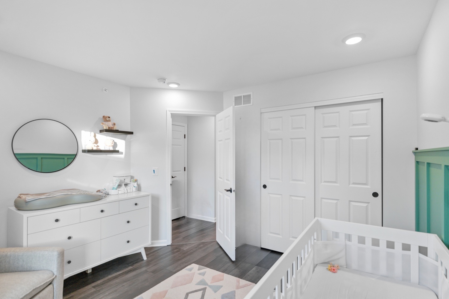 3209 Trillium Circle Rolling Meadows, IL 60008 - Photo 20 of 30 a bathroom with a sink vanity granite tub and a mirror
