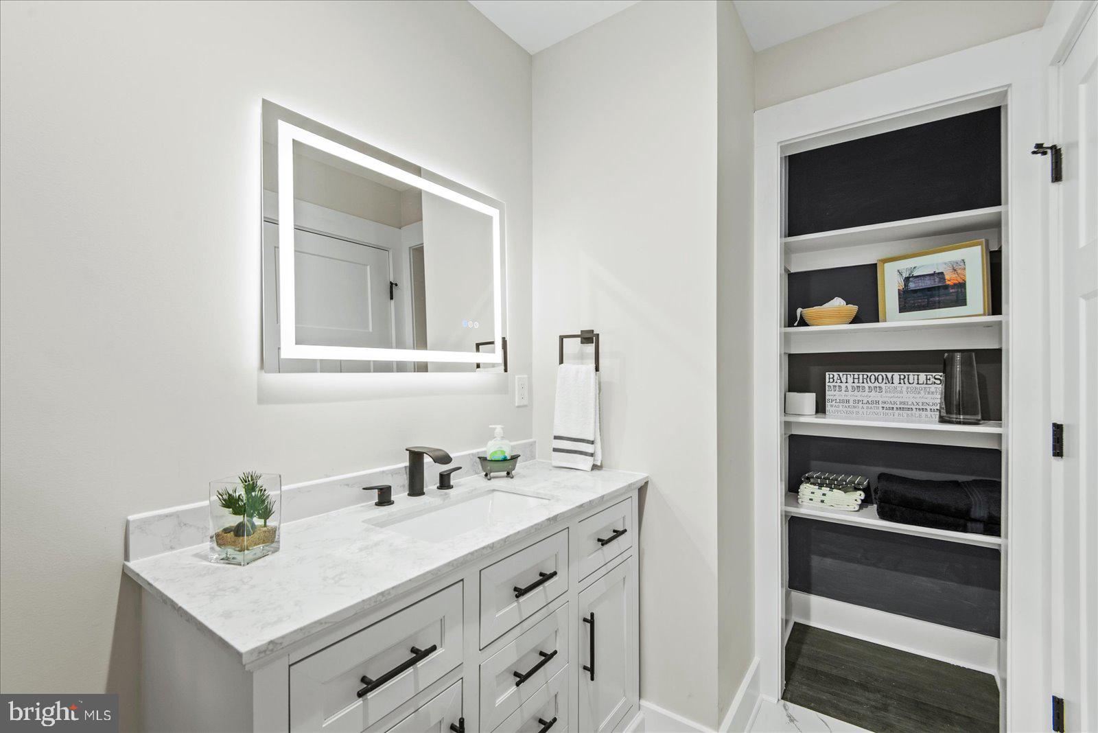 7206 Castaway Beach Road Orange, VA 22960 - Photo 46 of 64 Dual vanity with nearby linen storage