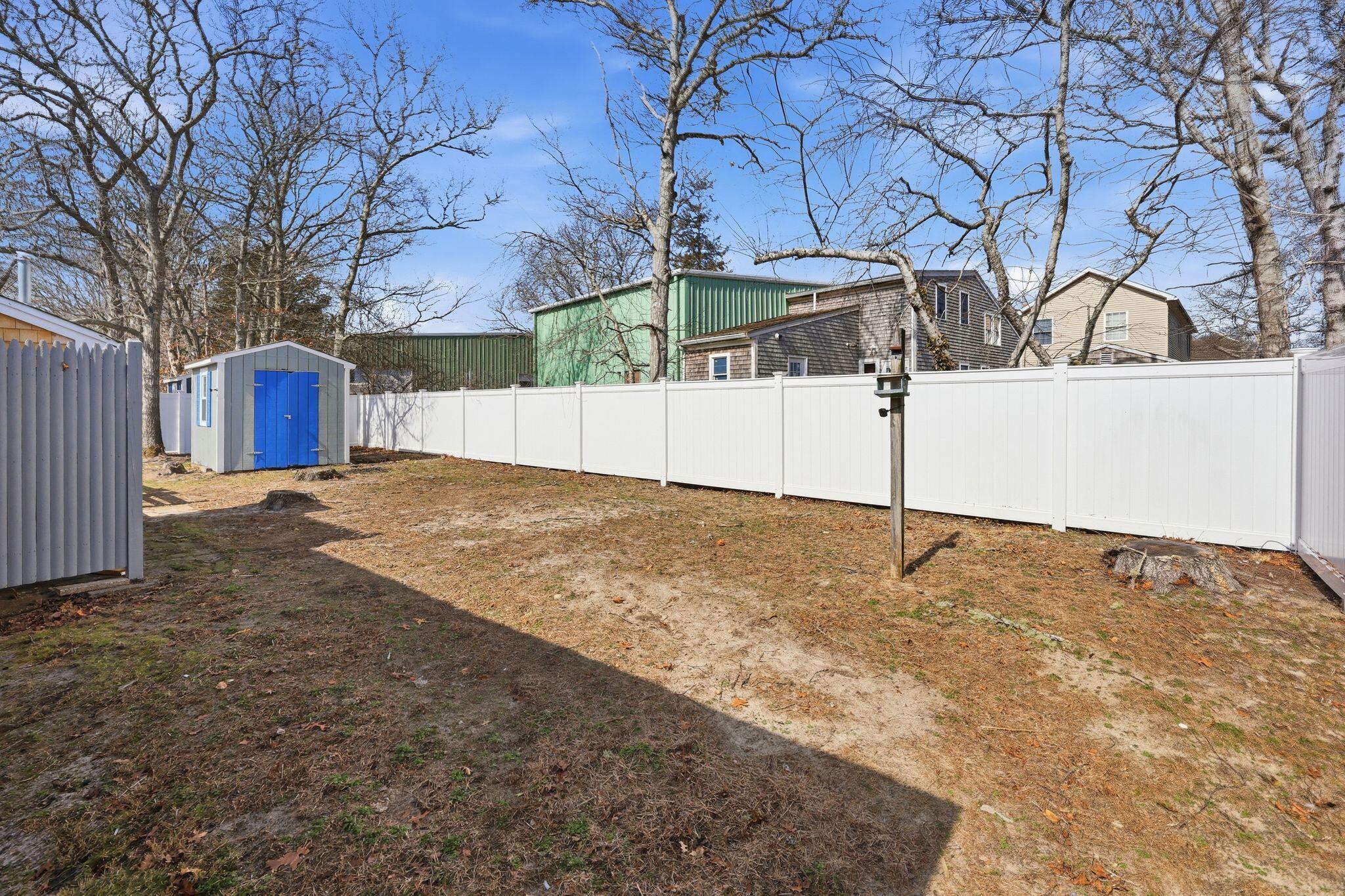 26 Howes Road South Yarmouth, MA 02664 - Photo 40 of 42 a view of a backyard