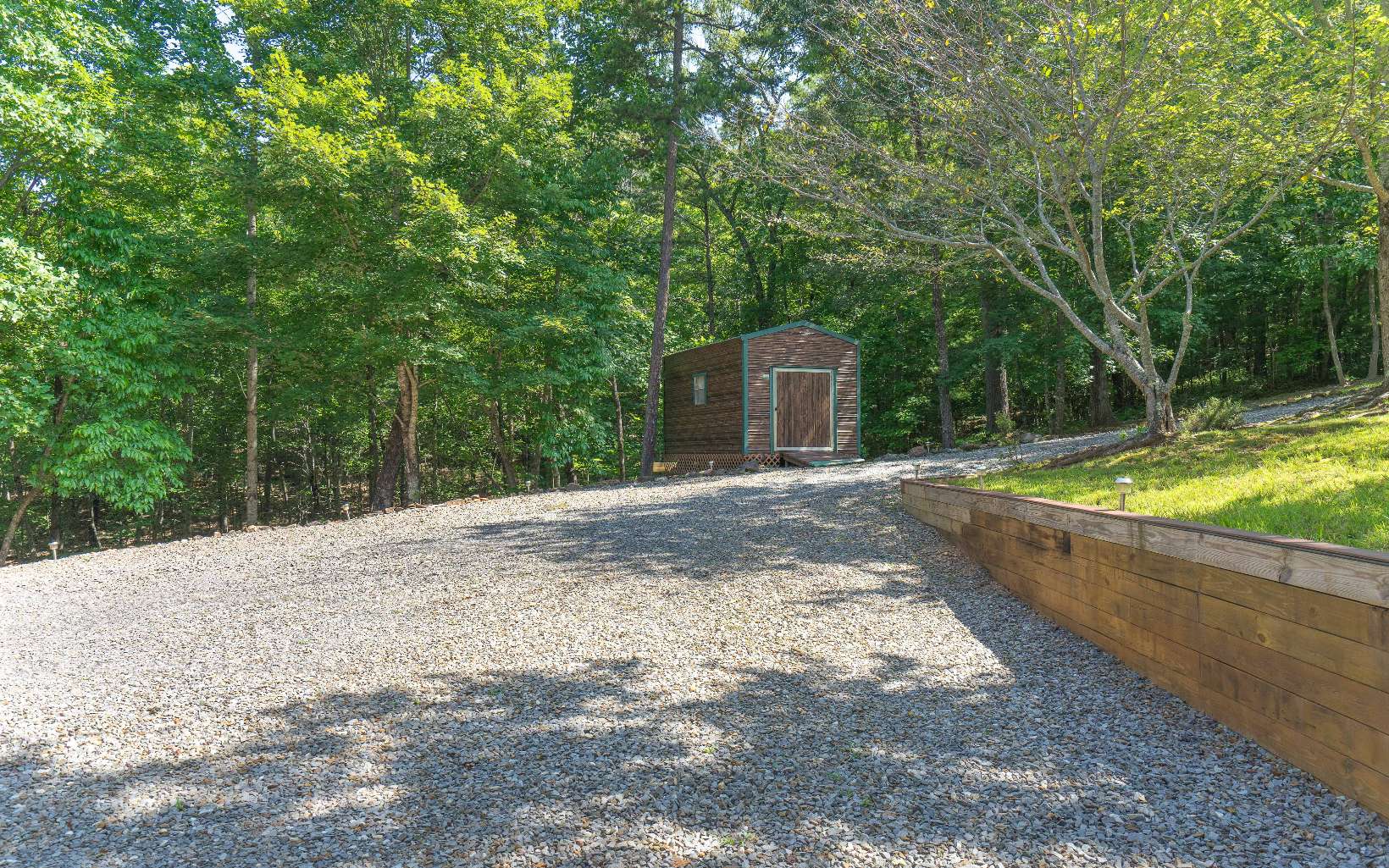 260 Berry Hl Road Murphy, NC 28906 - Photo 43 of 55 a view of a backyard with large trees