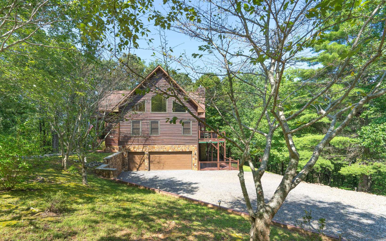 260 Berry Hl Road Murphy, NC 28906 - Photo 45 of 55 a front view of a house with a yard