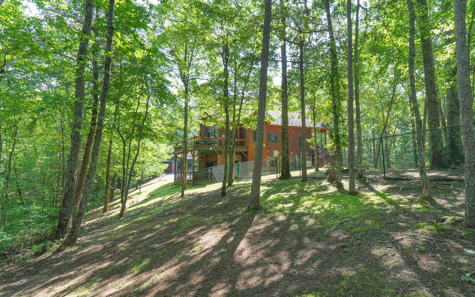 260 Berry Hl Road Murphy, NC 28906 - Photo 50 of 55 a view of outdoor space with deck and yard