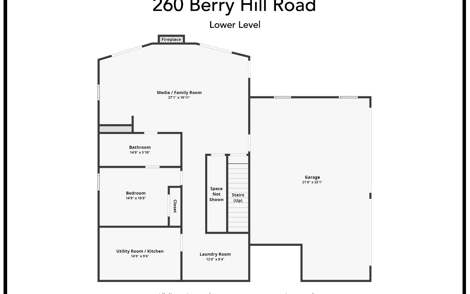 260 Berry Hl Road Murphy, NC 28906 - Photo 54 of 55 a picture of a floor plan