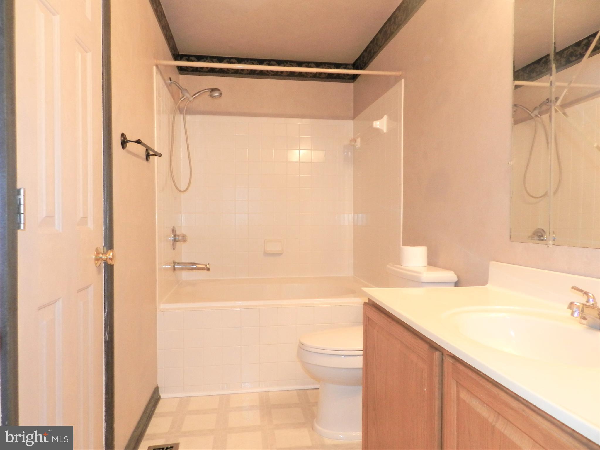 8650 Passapatanzy Road King George, VA 22485 - Photo 10 of 30 a bathroom with a granite countertop sink a toilet and shower