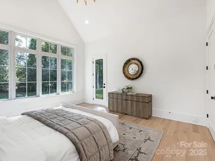 a bathroom with a double vanity sink mirror and double