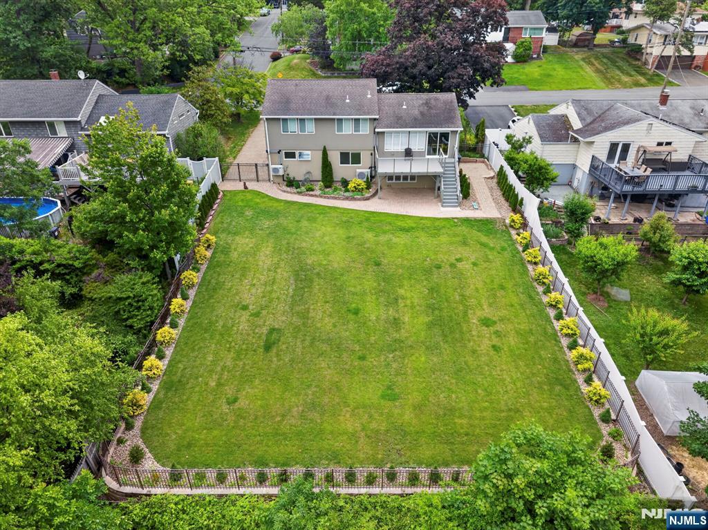 57 Hemlock Road Little Falls, NJ 07424 - Photo 43 of 50 an aerial view of residential houses with yard