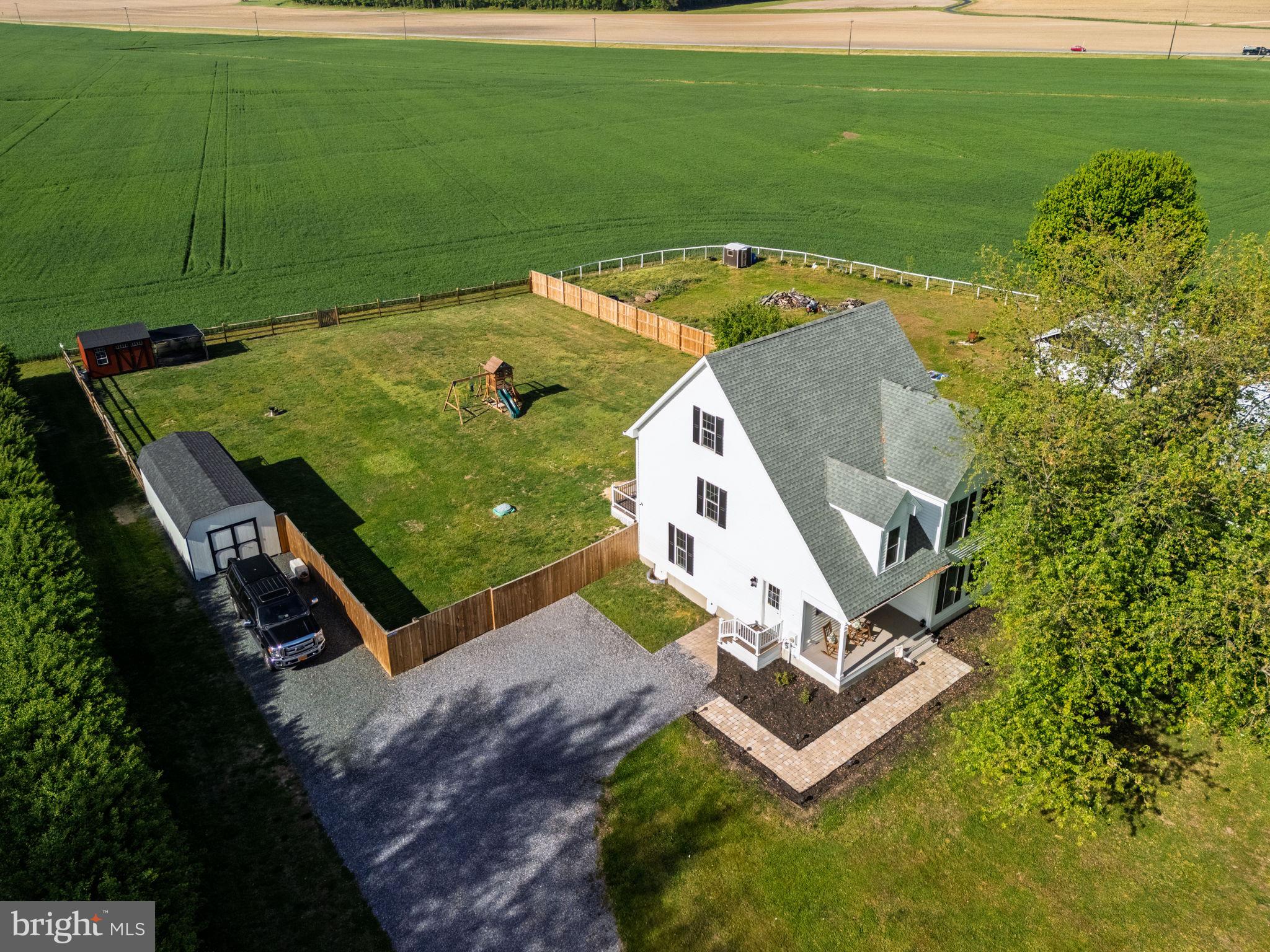 2649 Roberts Station Road Ingleside, MD 21644 - Photo 34 of 47 an aerial view of a house with a yard