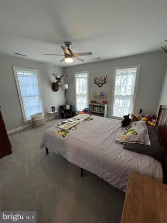 a room with furniture and a rug