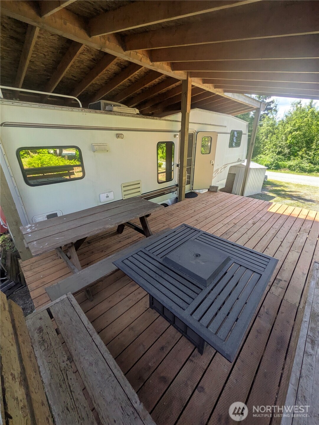 44957 Kachess Trail, Unit 2C97 Concrete, WA 98237 - Photo 3 of 16 a view of a balcony with wooden floor