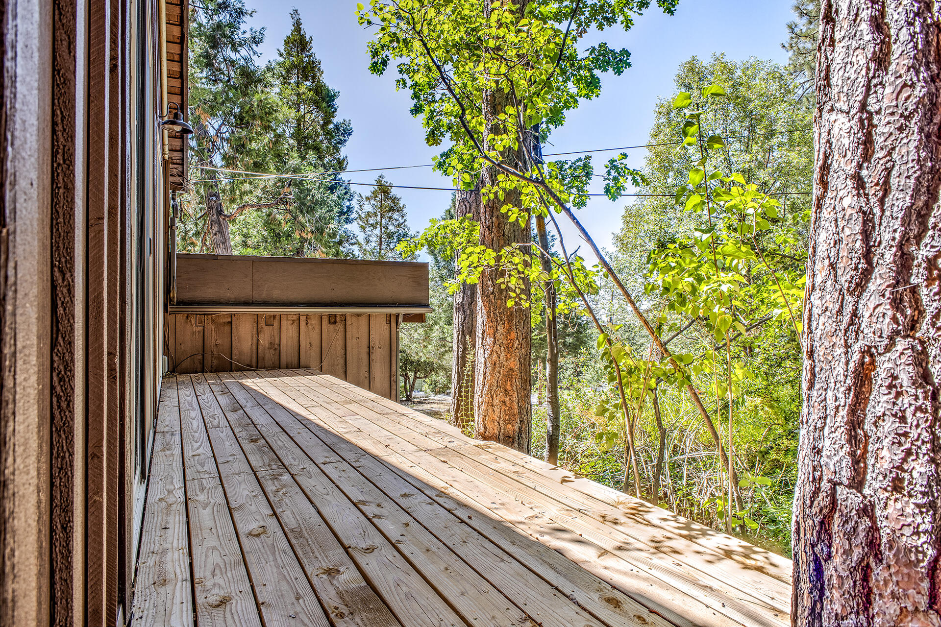 25460 Lodge Road Idyllwild, CA 92549 - Photo 9 of 78 a view of balcony with wooden floor