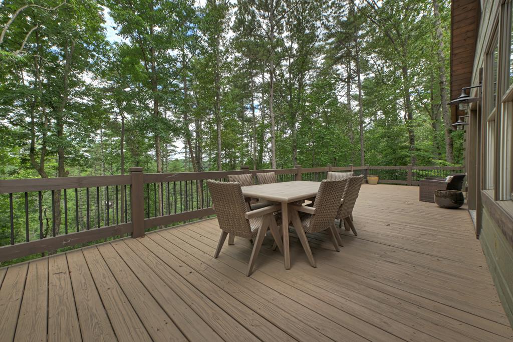 1312 Hicks Ford Road Ellijay, GA 30540 - Photo 92 of 95 Back deck in the summer