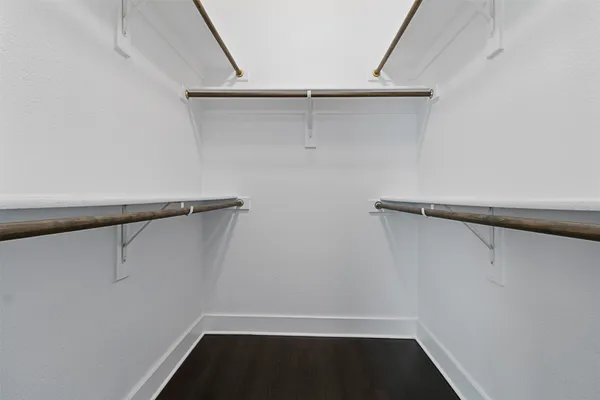 a view of walk in closet