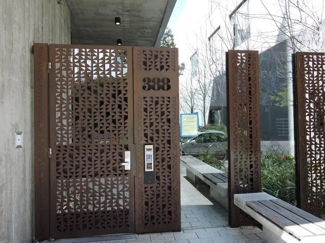 a balcony view with outdoor space