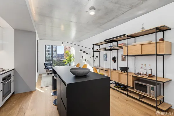 a room with furniture and a flat screen tv