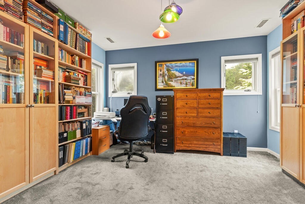 6 Pear Tree Drive Canton, MA 02021 - Photo 16 of 33 a view of a workspace with furniture and a window